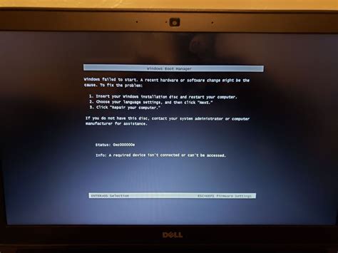 dell cloned ssd boot not working